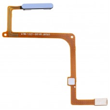 Sensor de huellas dactilares cable flexible para Huawei Nova 6 / del a V30 Pro / V30 honor (azul de bebé)