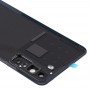 Originální baterie zadní kryt s krytem objektivu fotoaparátu pro Huawei P40 Lite 5G / NOVA 7 SE (černá)