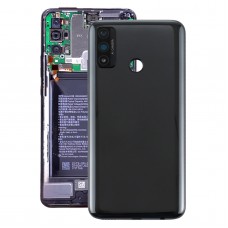 Батерия Задното покритие с капак на обектива на камерата за Huawei P Smart 2020 (черен)