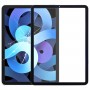 アップルのiPadの空気のためのフロントスクリーンの外側ガラスレンズ（2020）10.9インチ/ A2316（ブラック）