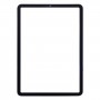 Frontscheibe Äußere Glasobjektiv für Apple iPad Air (2020) 10,9 Zoll / A2316 (Schwarz)