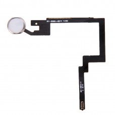 Original Home Button Assembly Flex Cable for iPad mini 3, Not Supporting Fingerprint Identification(Silver) 