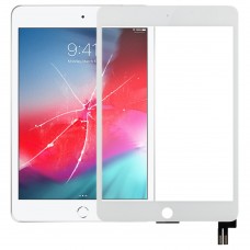 Panneau tactile pour iPad Mini 5 (2019) / A2124 / A2126 / A2133 (blanc)