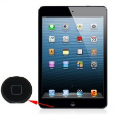 Originální domovské tlačítko pro iPad Mini Black) (černá) 