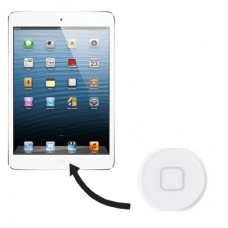 Original hemknapp för iPad mini 1/2/3 (vit) 