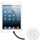 iPadのミニのためのオリジナルホームボタン1/2/3（ホワイト）