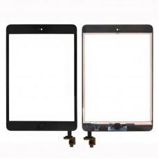 Touch Glass Digitizer Screen + IC Chip + Control Flex Assembly for iPad mini & iPad mini 2(Black)