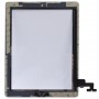 Érintőképernyő (vezérlőgomb + Kezdőlap gombnyomás PCB membrán Flex Cable + Touch panel szerelési ragasztó) az iPad 2 / A1395 / A1396 / A1397 (fehér) esetében