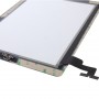 Touch Panel (pulsante Controller + Home chiave Tasto membrana del PWB cavo della flessione + Touch Panel Installazione adesivo) per iPad 2 / A1395 / A1396 / A1397 (bianco)