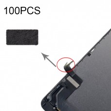 100 PCS Pantalla LCD Flex Cable almohadillas de algodón para el iPhone 7