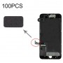 100 PCS LCD显示iPhone 7柔性电缆化妆棉