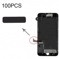 100 PCS触摸排线化妆棉适用于iPhone 7加