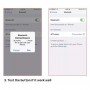 Home Button (5. generációs) Flex kábel iPhone 8 Plus / 7 Plus / 8/7 (fehér)