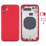 Задняя крышка Корпус с Appearance Имитация iPhone 12 для iPhone 11 (красный)