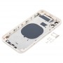 Back Housing Cover with Appearance Imitation of iPhone 12 for iPhone 11(White)