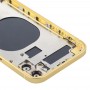 Задняя крышка Корпус с Appearance Имитация iPhone 12 для iPhone 11 (желтый)
