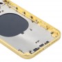 Zadní kryt Pouzdro s Vzhled Imitace iPhone 12 pro iPhone 11 (žlutá)
