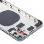 Zurück Gehäusedeckel mit Aussehen Imitation von iPhone 12 für iPhone 11 Pro Max (Schwarz)