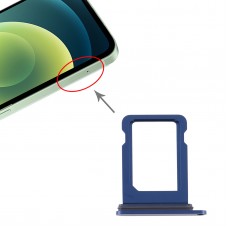 La bandeja de tarjeta SIM para iPhone 12 (azul)
