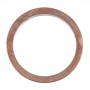 3 PCS Rear Camera Glass Lens Metal Protector Hoop Ring for iPhone 12 Pro (Gold)