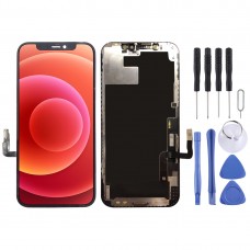 OLED Material LCD Screen and Digitizer Full Assembly for iPhone 12 / 12 Pro(Black) 