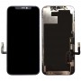 OLED материал LCD екран и дигитализатор Пълна монтаж за iPhone 12/12 Pro (черен)