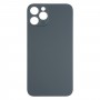 חזרה החלפה קלה סוללה כיסוי לאייפון 12 Pro (שחור)