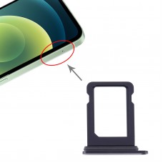 SIM Card Tray pro iPhone 12 Mini (černá)