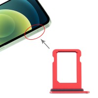Vassoio di carta di SIM per iPhone 12 Mini (Red)