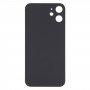 Лесна подмяна Обратно Капак на батерията за iPhone 12 Mini (черен)