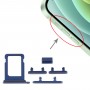 Tarjeta SIM + Teclas laterales de la bandeja para iPhone Mini 12 (azul)