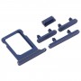 Carte SIM Bac + Touches latérales pour iPhone 12 Mini (Bleu)