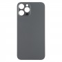 Egyszerű csere Big fényképezőgép Hole Battery Back Cover iPhone 12 Pro Max (grafit)