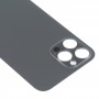 Egyszerű csere Big fényképezőgép Hole Battery Back Cover iPhone 12 Pro Max (grafit)