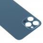 Проста заміна Великий камера Отвір батарея задня кришка для iPhone 12 Pro Max (синій)