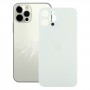 Egyszerű csere Big fényképezőgép Hole Battery Back Cover iPhone 12 Pro Max (fehér)