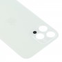 Простая замена Большой камера Отверстие батарея задняя крышка для iPhone 12 Pro Max (белый)