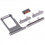 SIM ბარათის Tray + SIM ბარათის Tray + Side Keys for iPhone 12 Pro Max (Graphite)