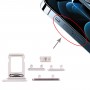 SIM ბარათის Tray + SIM ბარათის Tray + Side Keys for iPhone 12 Pro Max (თეთრი)