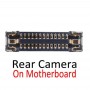Rear Back Camera FPC Connector On Motherboard for iPhone X