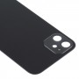 Copertura posteriore di vetro con l'apparenza Imitazione di iPhone 12 per iPhone XR (nero)