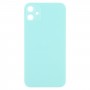 Copertura posteriore di vetro con l'apparenza Imitazione di iPhone 12 per iPhone XR (verde)