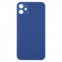 Glas rückseitige Abdeckung mit Aussehen Imitation von iPhone 12 für iPhone XR (blau)