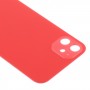 Стеклянная задняя крышка с Appearance Имитация iPhone 12 для iPhone XR (красный)