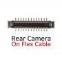 Hátsó kamera FPC csatlakozó flex kábelen az iPhone XR számára
