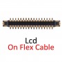 LCD дисплей FPC конектор на Flex кабел за iPhone XS Max / XS / X