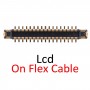 LCD Display არადამაჯერებელია Connector On Flex Cable for iPhone XS Max / XS / X