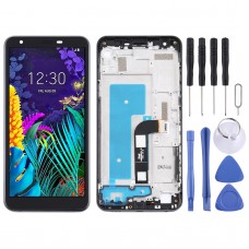 LCD Screen and Digitizer Full Assembly With Frame for LG K30 (2019) LM-X320EMW LMX320EMW(Black)
