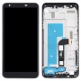 LCD Screen and Digitizer Full Assembly With Frame for LG K30 (2019) LM-X320EMW LMX320EMW(Black)