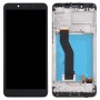 LCD Screen and Digitizer Full Assembly With Frame for LG K20 (2019) LM-X120EMW LMX120EMW LM-X120(Black)